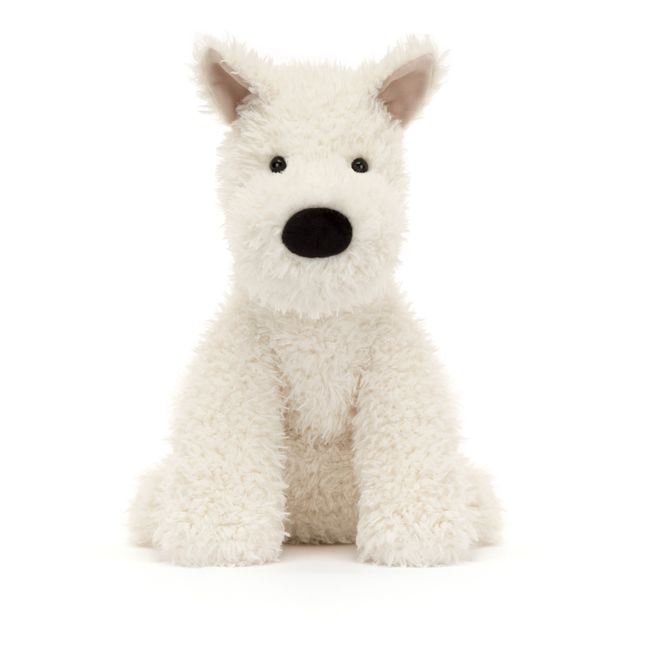 Perro de peluche Munro | Blanco