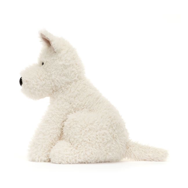 Perro de peluche Munro | Blanco