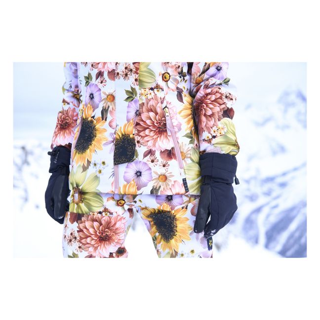Parka Matière Recyclée Florale Pearson | Rose pâle