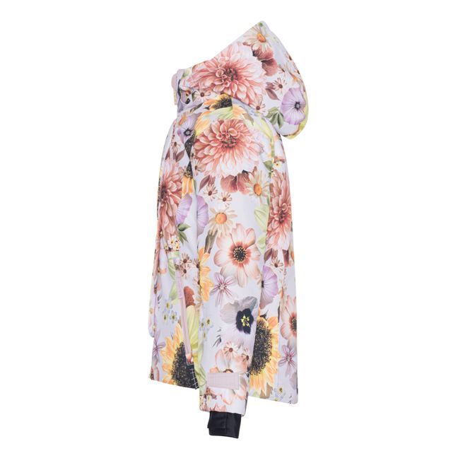 Parka Matière Recyclée Florale Pearson | Rose pâle