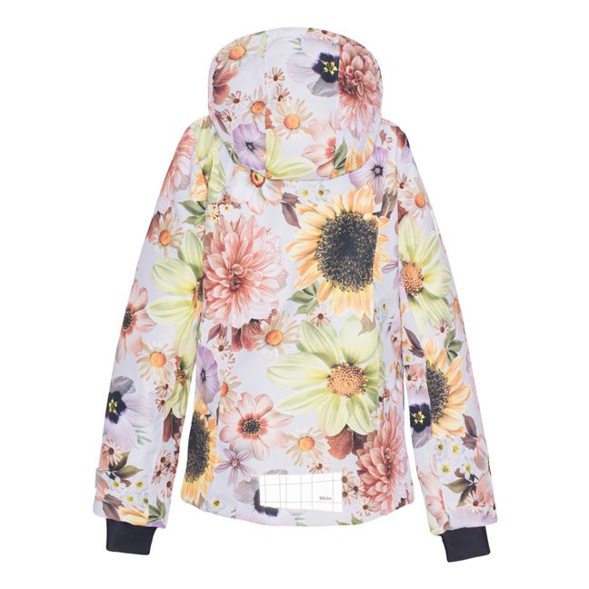 Parka Matière Recyclée Florale Pearson | Rose pâle