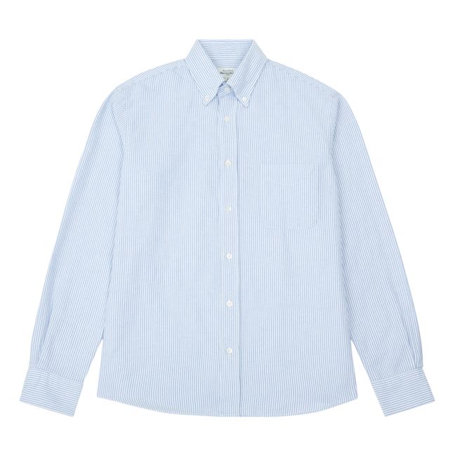 Camisa a rayas Pitt | Azul