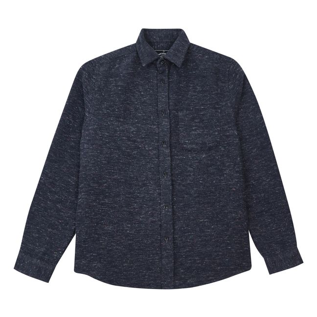 Chemise Soft Rude | Bleu chiné