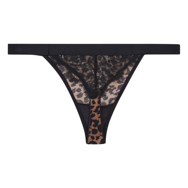 Roomservice Thong | Leopardo