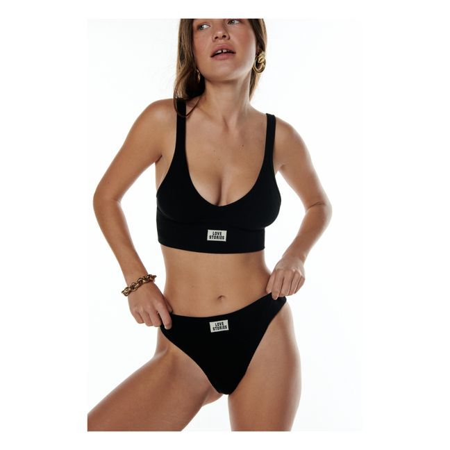 Sujetador Posey Jersey | Negro