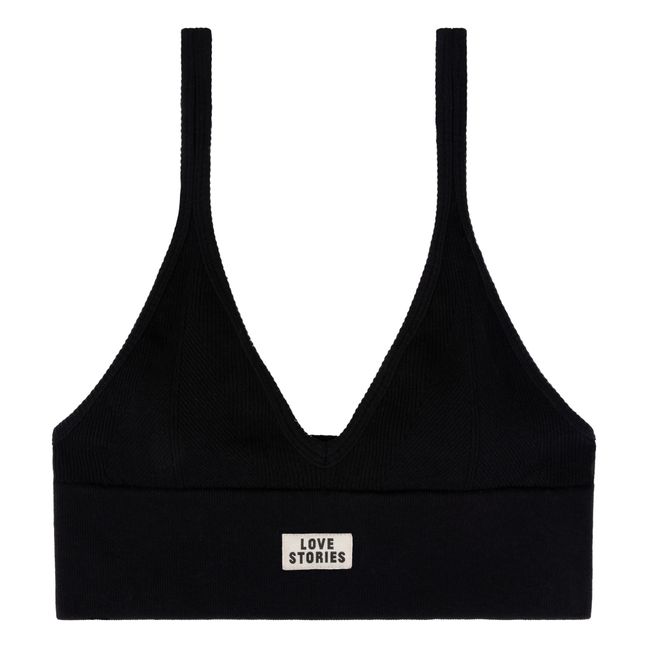 Sujetador Posey Jersey | Negro