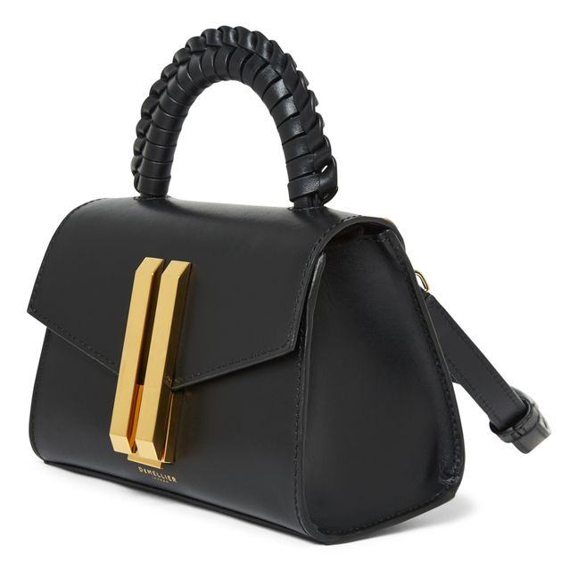 Sac Montreal Nano Poignée Tressée | Noir
