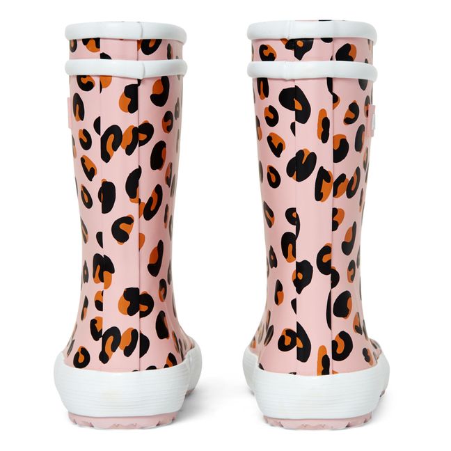 Botas de lluvia de leopardo Lolly Pop | Rosa