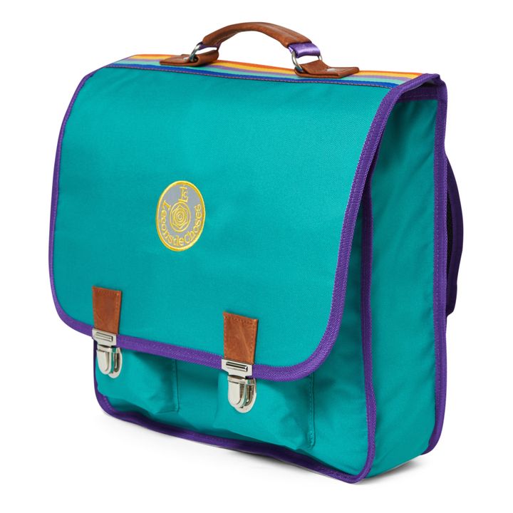 Le ons de choses Cartable School Bag Small Bleu Smallable