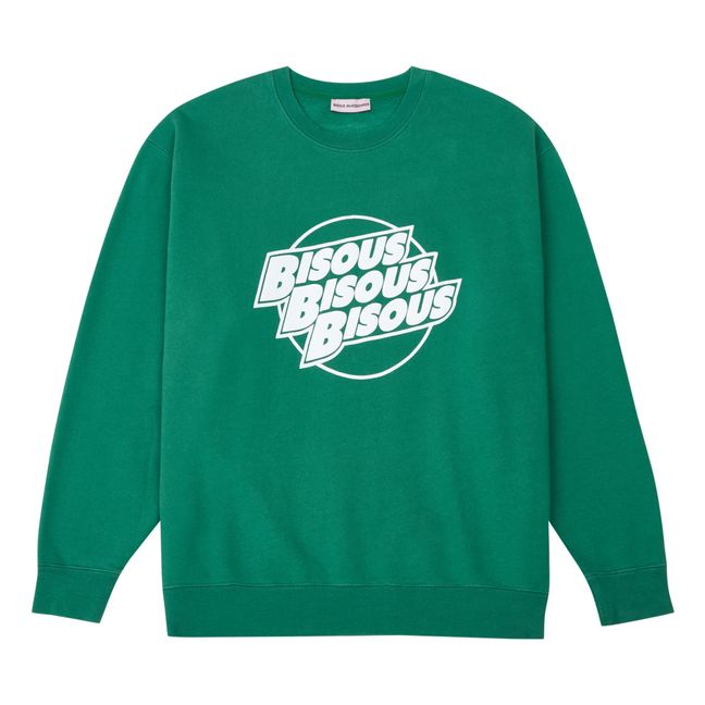 Western Sweatshirt | Waldgrün