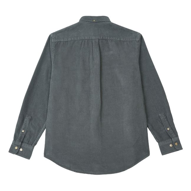 Chemise Velours Côtelé Lobo | Charcoal grey