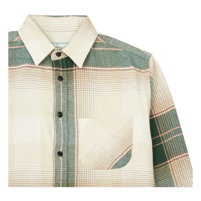 Sqoia organic cotton shirt | Ecru