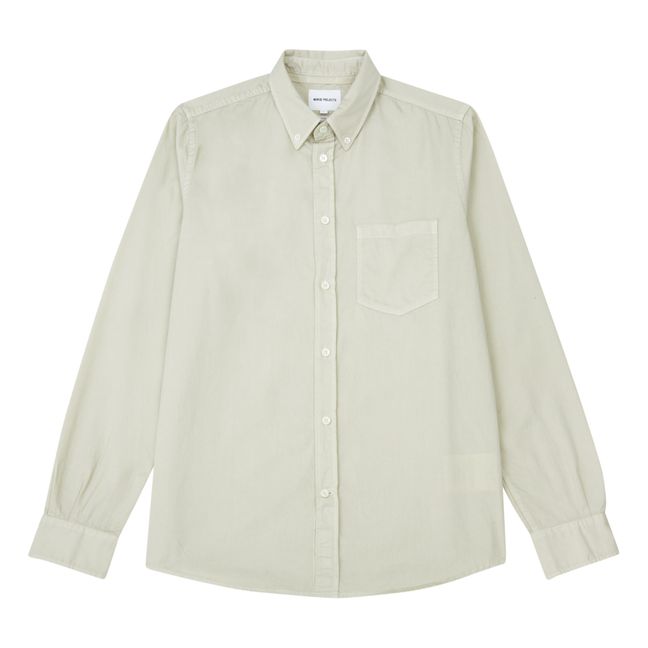 Anton Light Twill shirt | Ecru