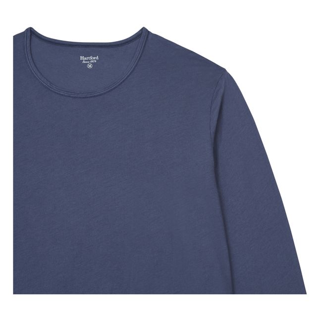 T-shirt Crew | Grey blue