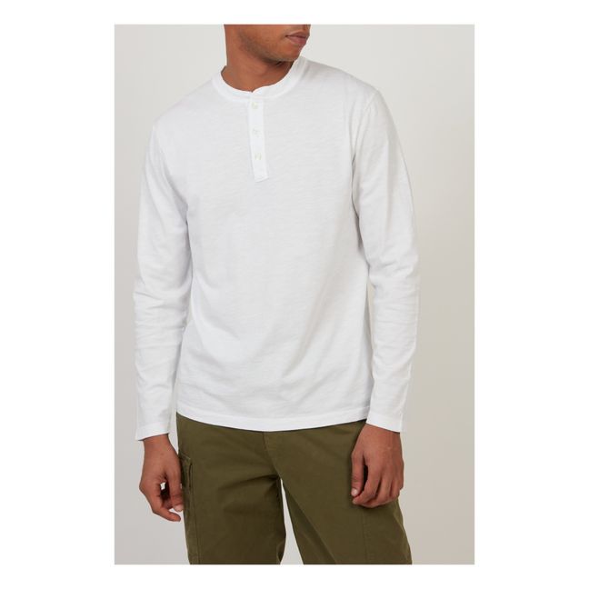 Henley T-shirt  | White