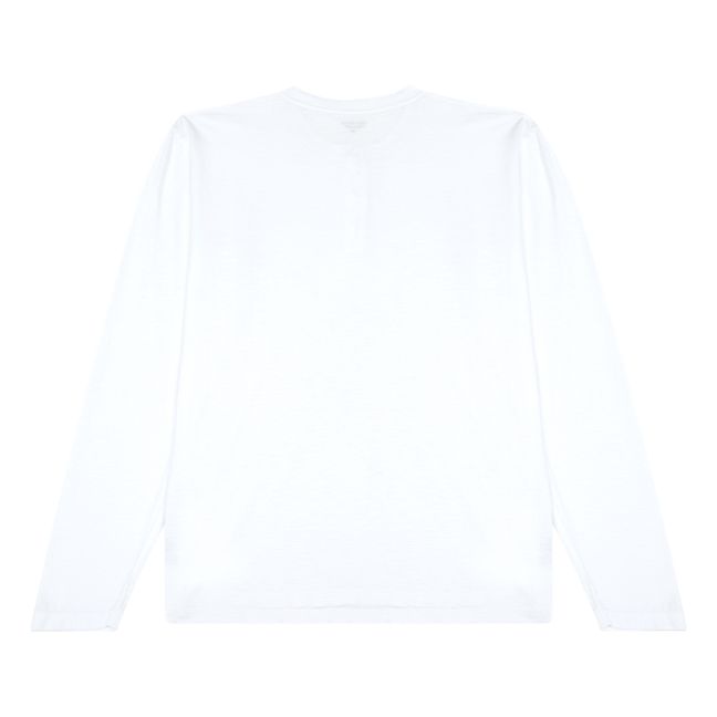 Camiseta Henley | Blanco