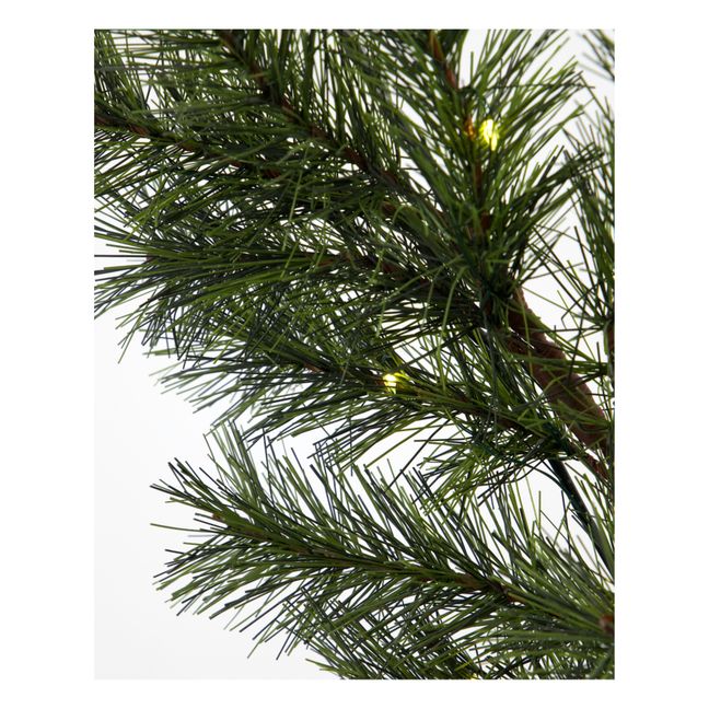 Guirlande de Noël LED en sapin  | Vert sapin