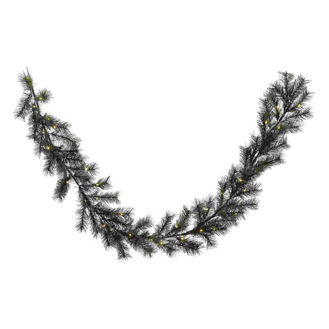 LED Christmas tree garland | Chrome green