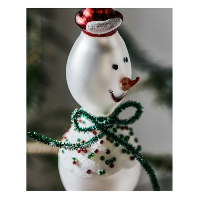 Décoration de Noël bonhommes de neige - Lot de 3