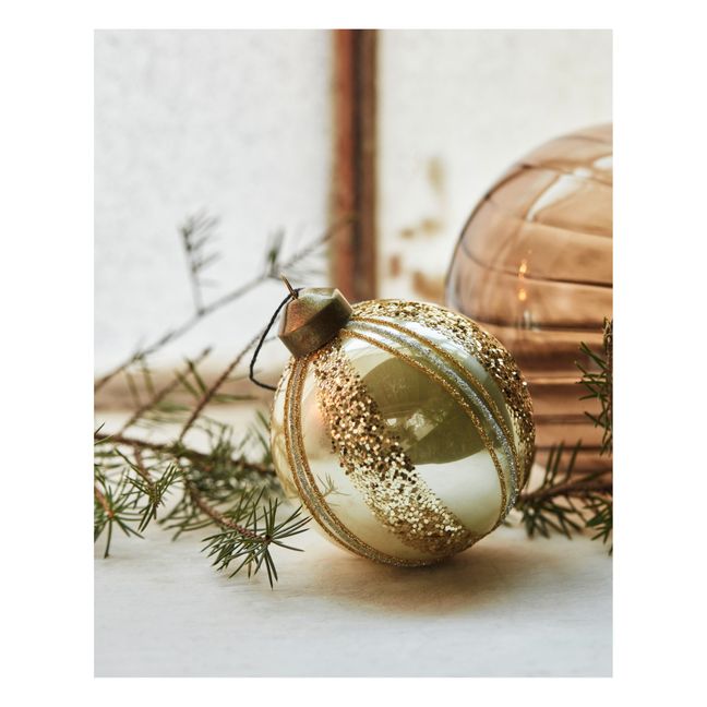 Boule de Noël Chama  | Doré