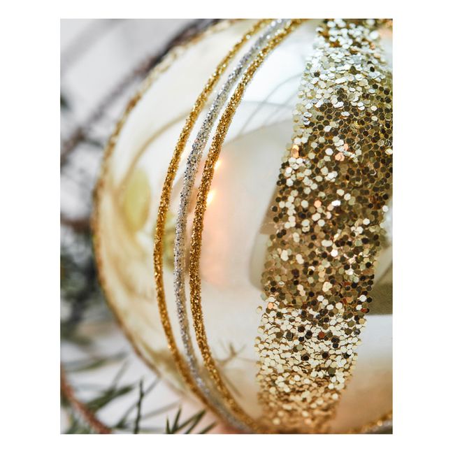Chama Christmas bauble | Gold