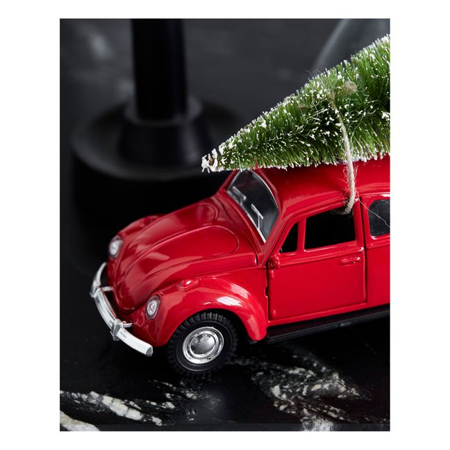 Décoration de Noël voiture | Rouge