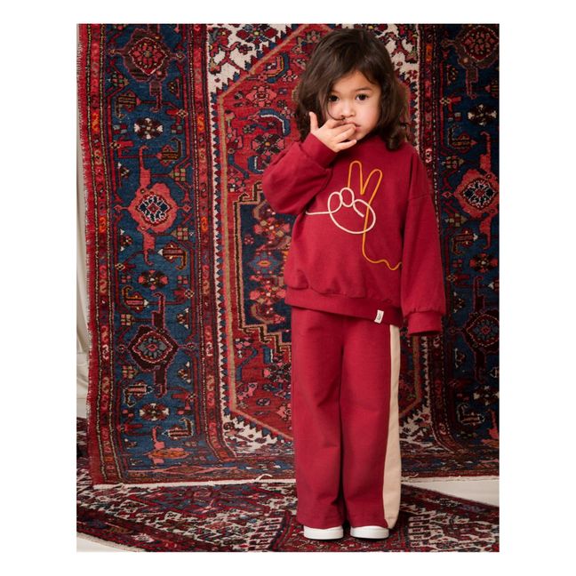 Sweat Coton Bio Puck | Burgundy