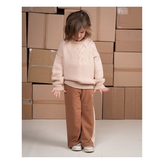 Odell Organic Cotton Trousers | Brown