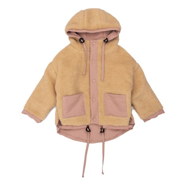 Manteau Réversible Matière Recyclée Judd | Rose pâle