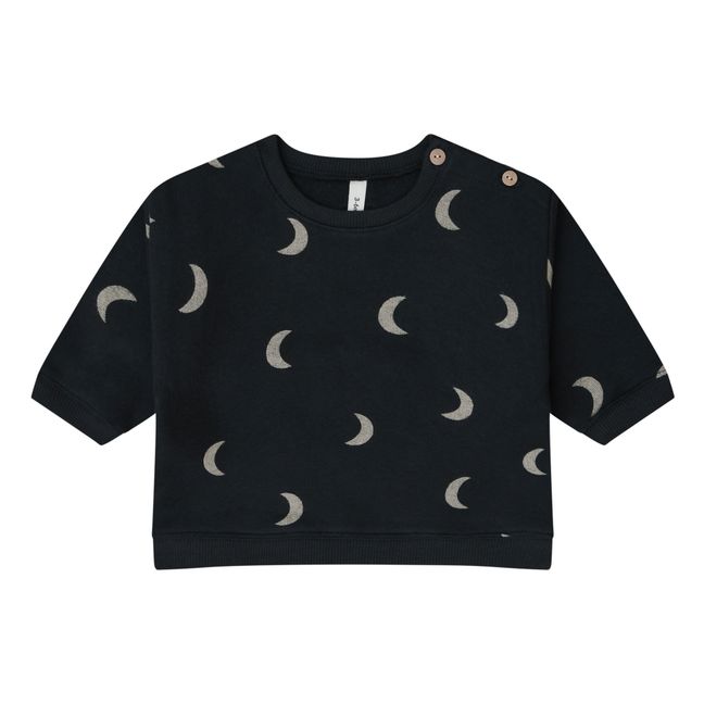 Sweatshirt aus Bio-Baumwolle Lunes | Kohle