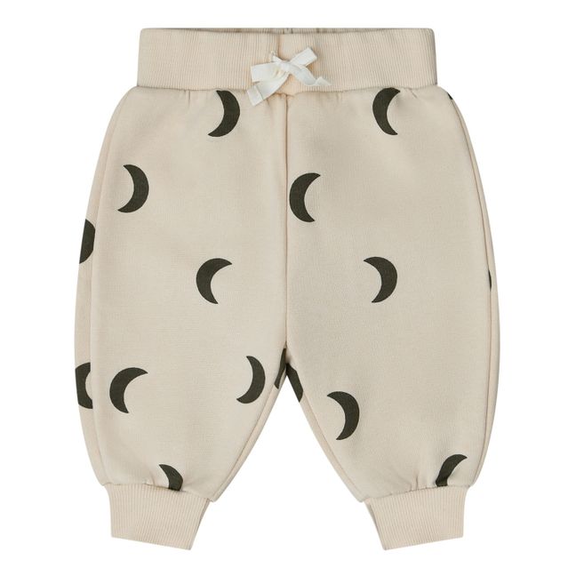 Pantalón jogger Algodón orgánico Lunas | Azul