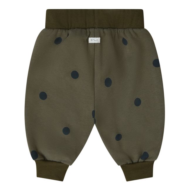 Jogger Coton Bio à Pois | Rouille