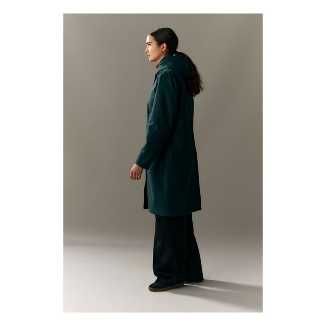 Parka impermeable ligera Not So Long | Azul Pato