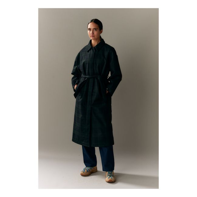 Belted Trench Coat Rachel G | Navy blue