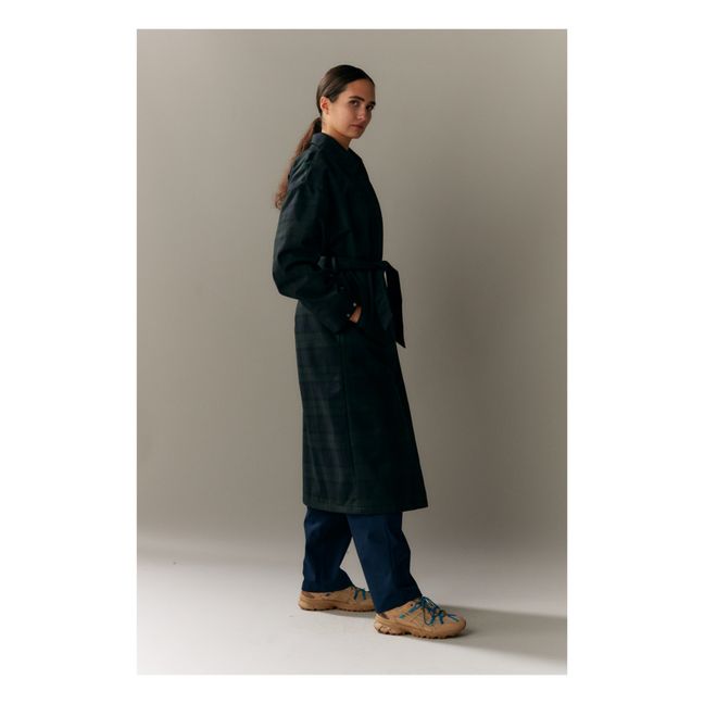 Belted Trench Coat Rachel G | Navy blue