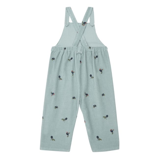 Salopette Velours Milleraies Forest | Bleu gris