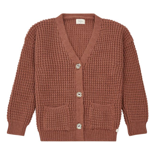 Cardigan Poches | Terracotta