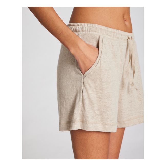 Mimi Linen Shorts | Naturale