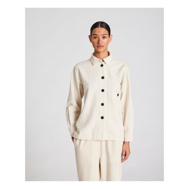 Mara Organic Cotton Overshirt Jacket | Seidenfarben