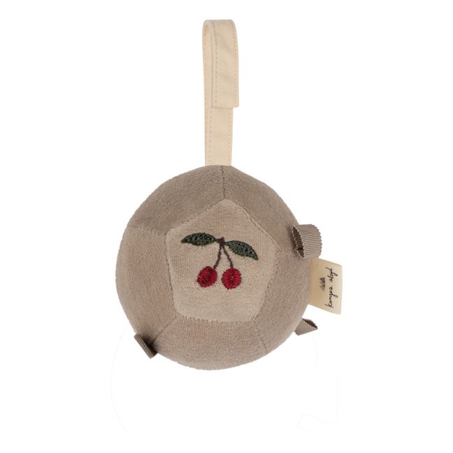 Pelota de actividades colgante de algodón ecológico | Beige