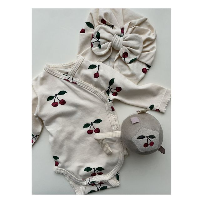Balle d'activité à suspendre en coton bio | Beige