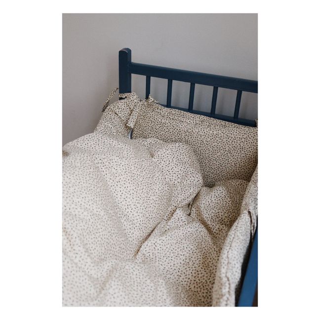 Organic Cotton Bed Bumper | Cream