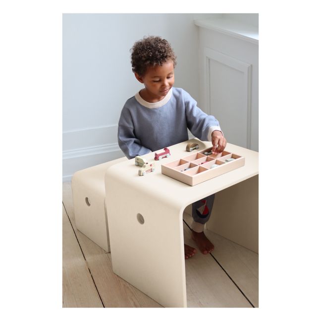 Petites voitures en bois FSC - Set de 9