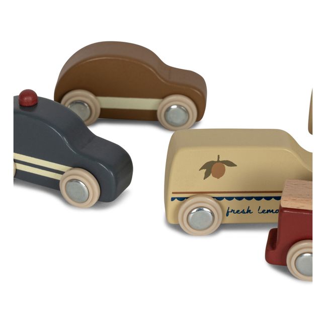 FSC wooden toy cars - Set of 9