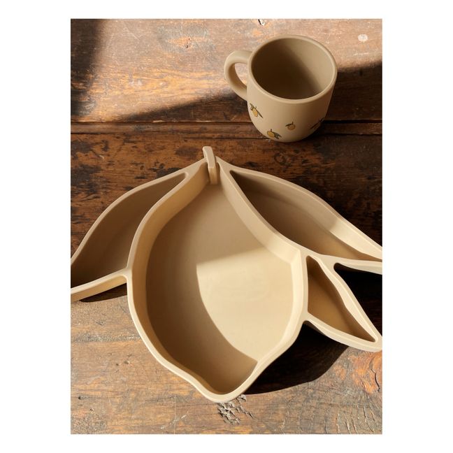 Set de comida de silicona de limón | Arena