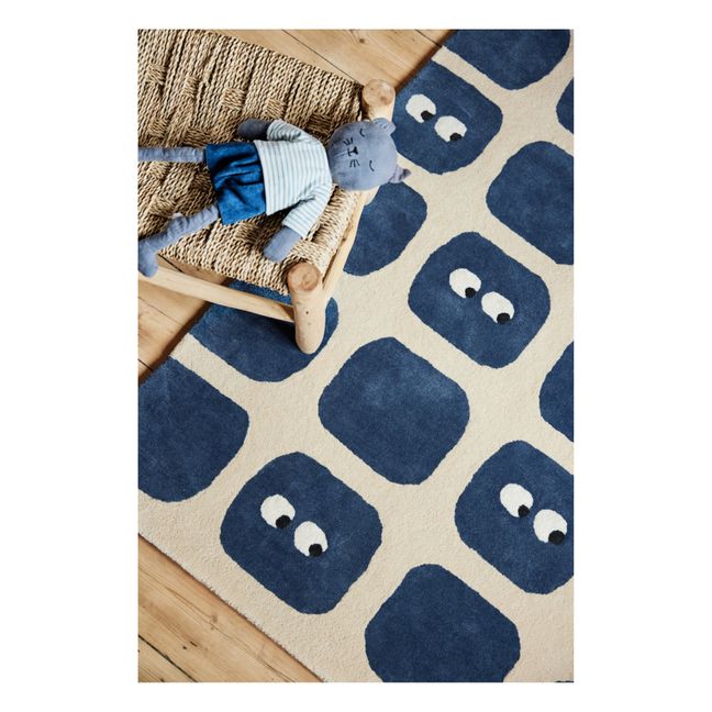 Tapis Bidules | Bleu marine