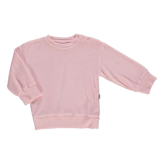 Sweatshirt Frottee Cassandre | Rosa