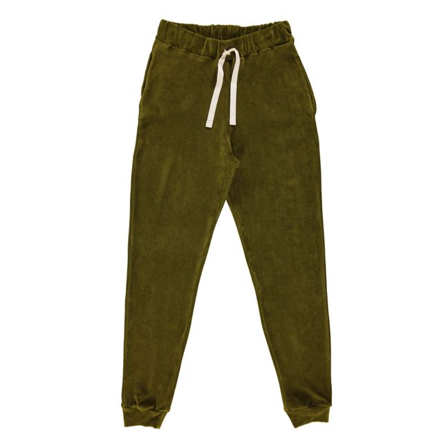 Jogger Velours Ononis - Collection Adulte  | Verde militare