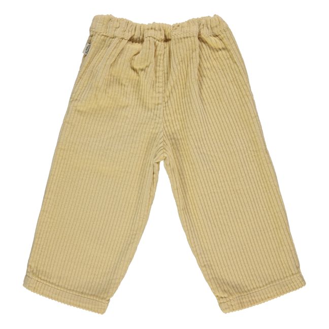 Pantalon Velours Côtelé Pomelos | Sandfarben