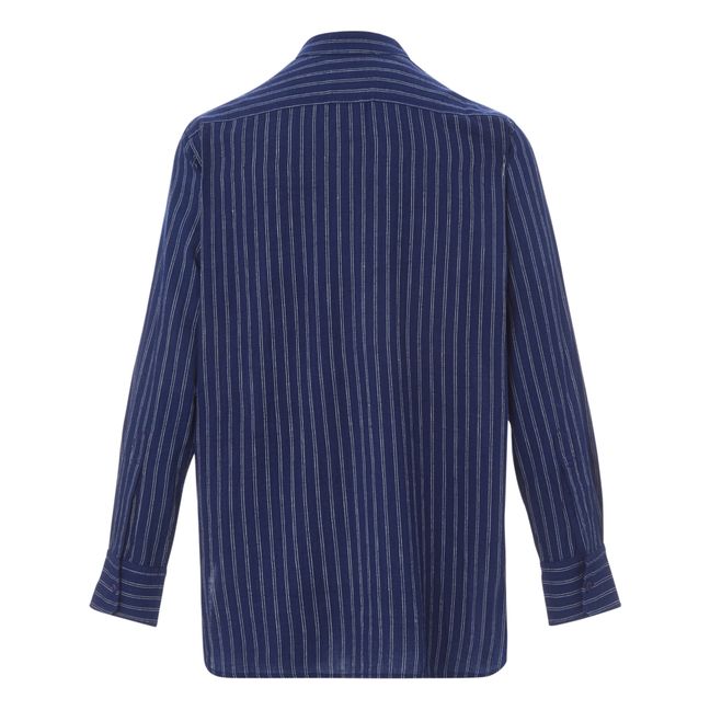 Chemise Maxou Rayures Chambray | Blue